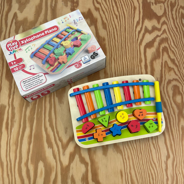 Xylofoon met blokken