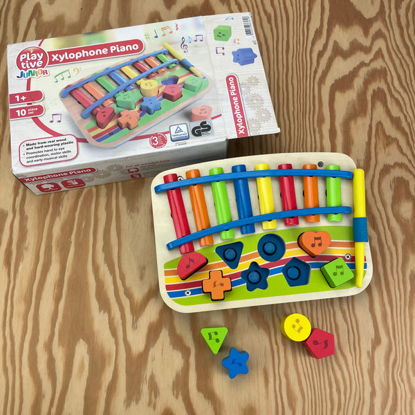 Xylofoon met blokken