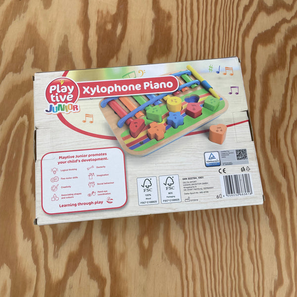 Xylofoon met blokken