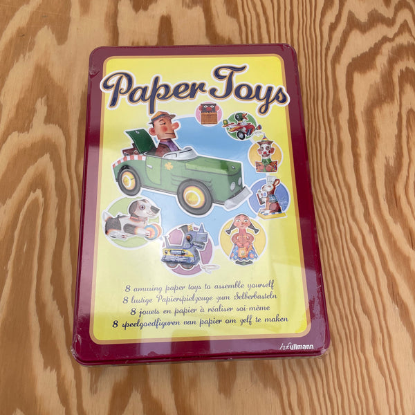 Knutselpakket Paper Toys