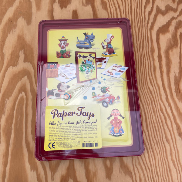 Knutselpakket Paper Toys