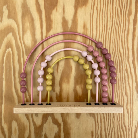 Little Dutch Houten telraam regenboog