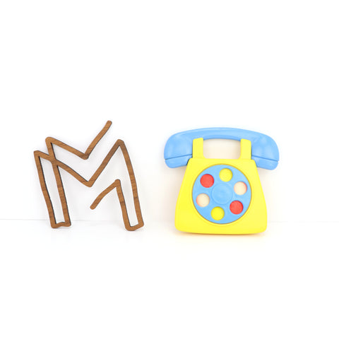 Bijtring vintage telefoon