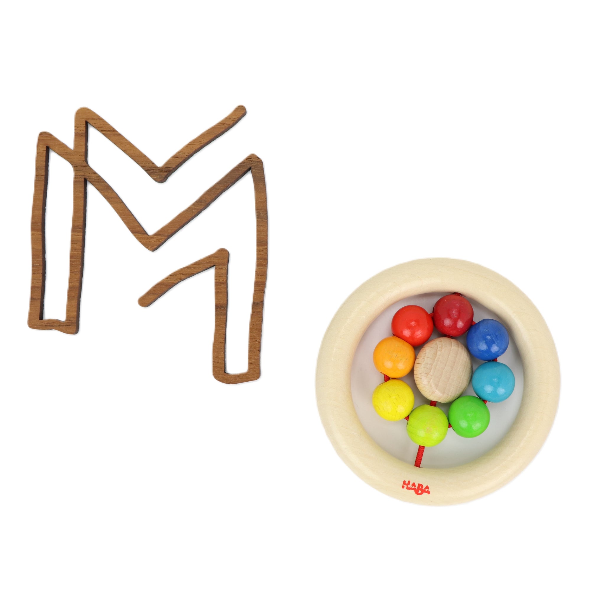 Haba houten rammelaar