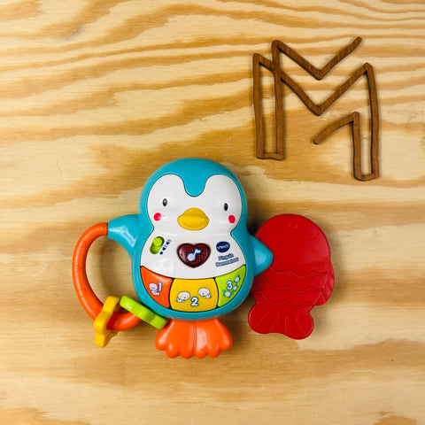 V tech speeltje pinguin