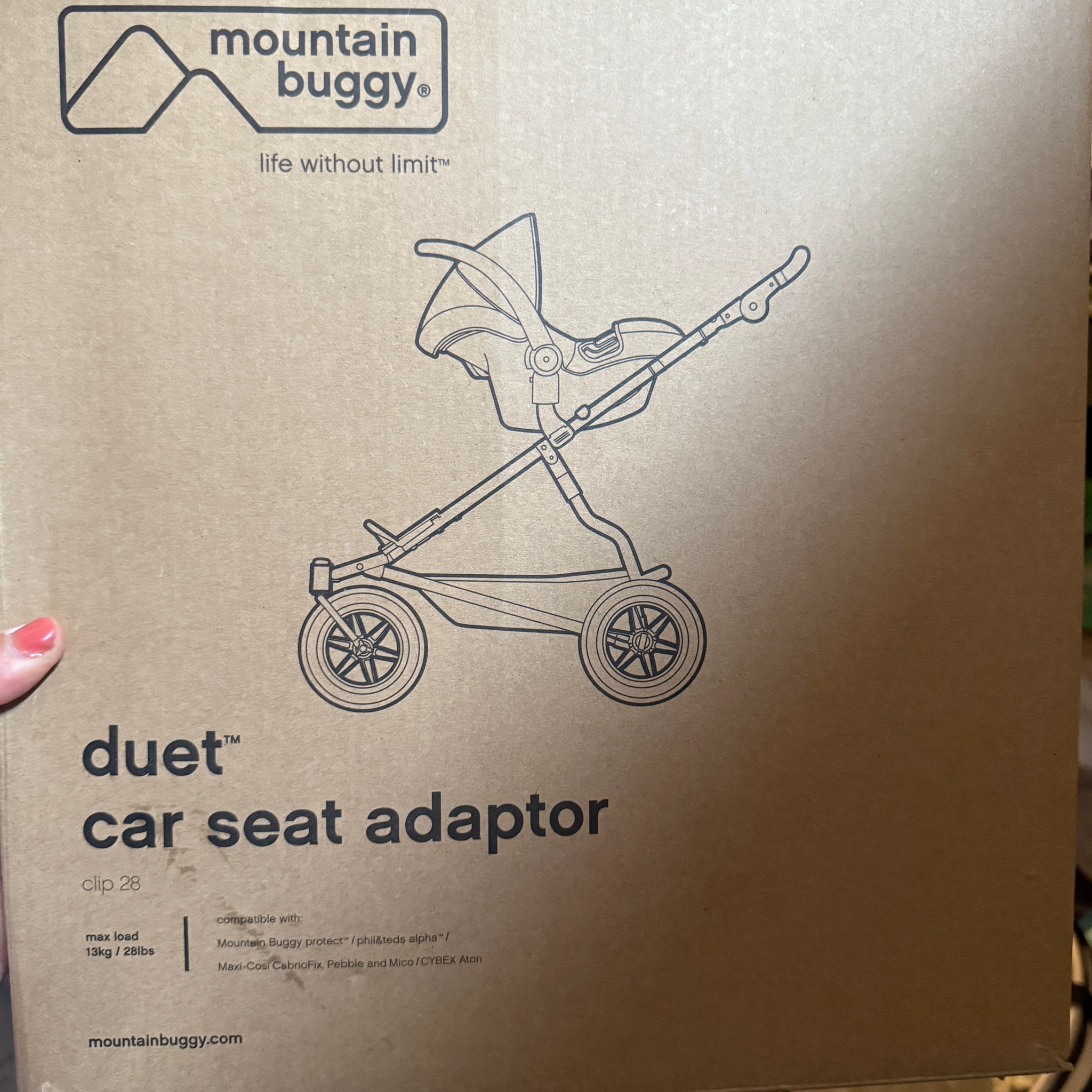 duet car seat adapters mountain buggy