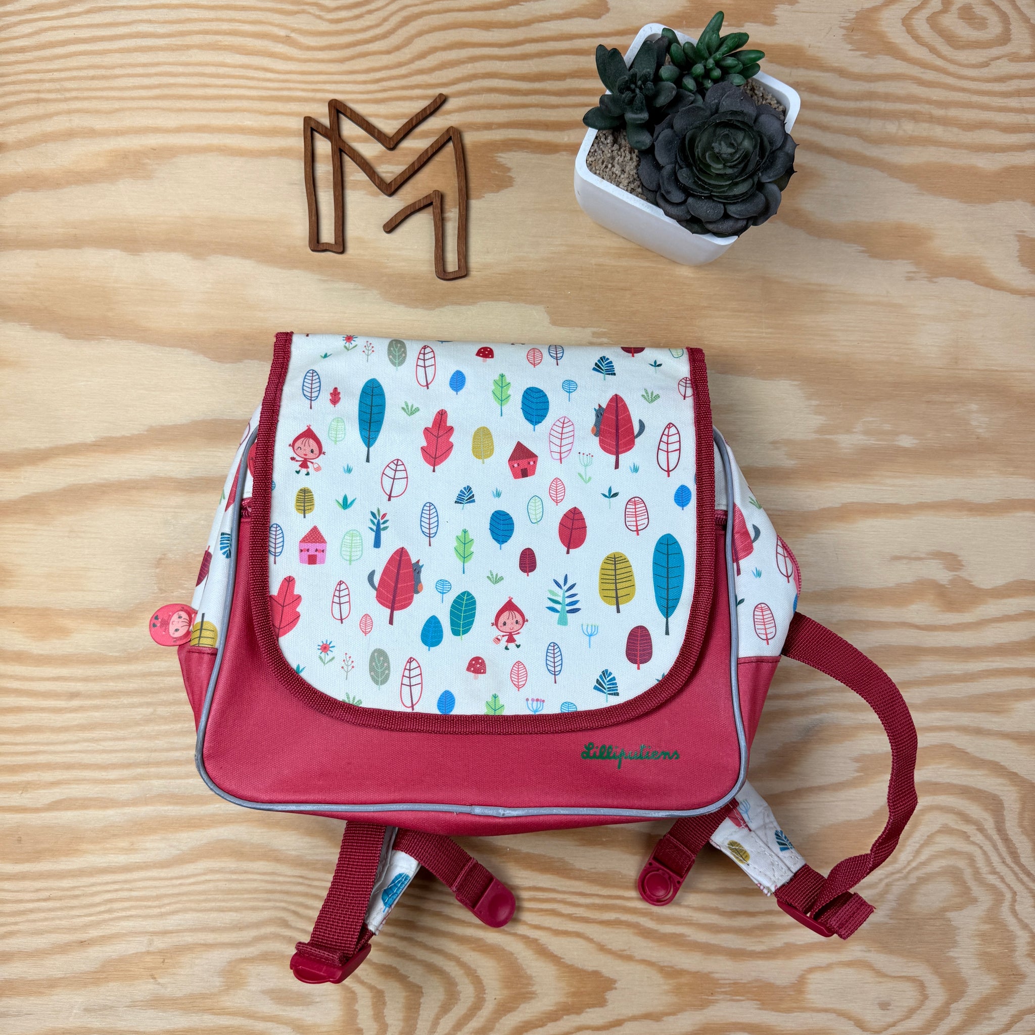 schooltasje Bos Lilliputiens