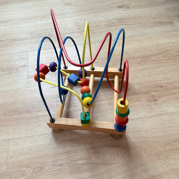 kralenbaan met zuignapjes