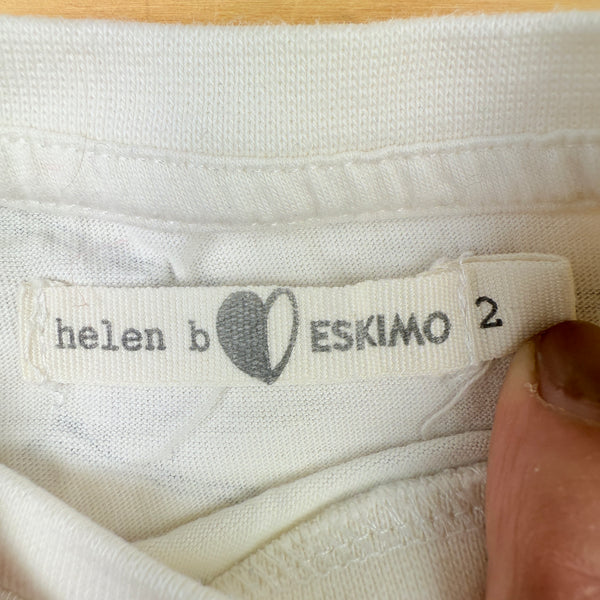 T shirt met lange hond Helen B: maat 2j