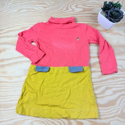 retro kleedje met kraagje Filou&Friends Maat 4j