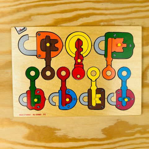 inleg puzzel sleutels