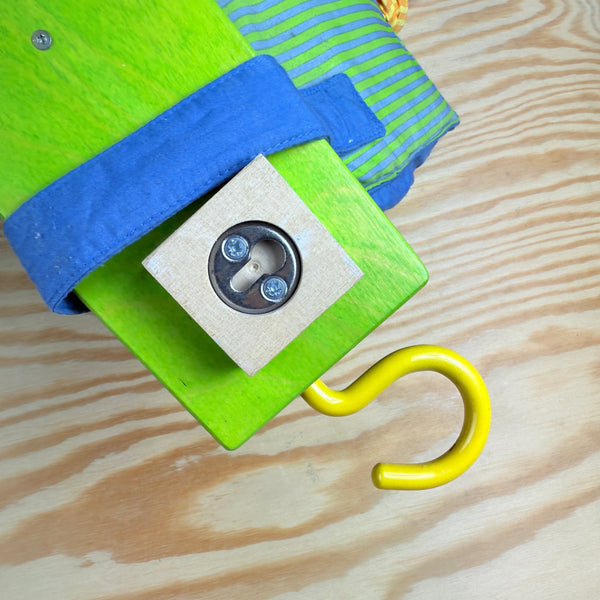 houten kinderkapstok Piraat HABA