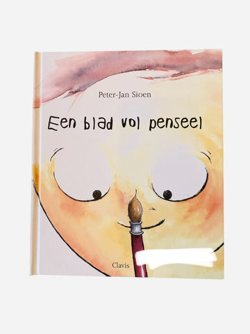 boek: een blad vol penseel