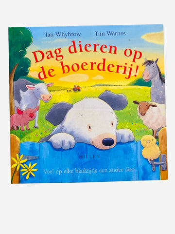 boek: dag dieren op de boerderij