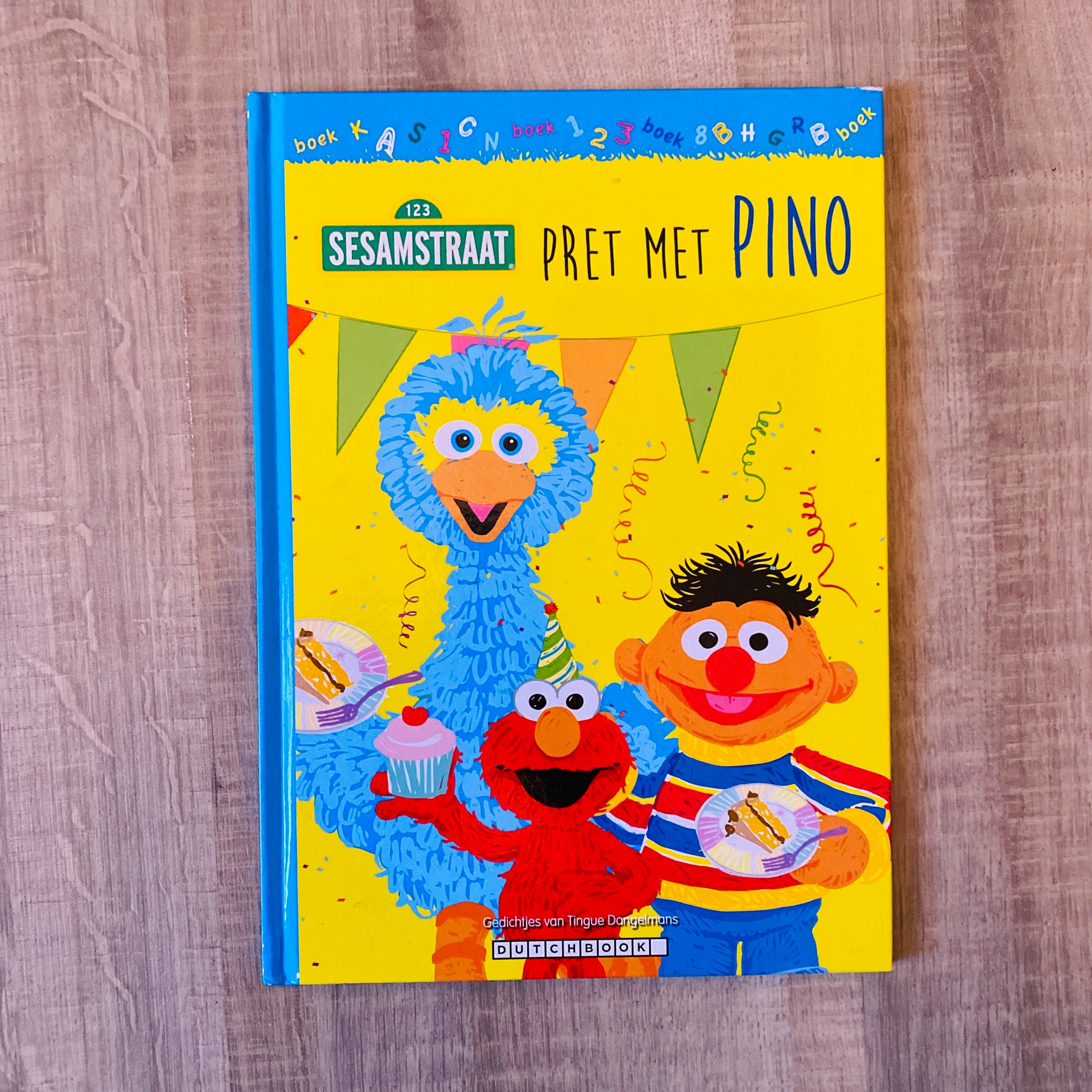 boek Pret met Pino (Sesamstraat)