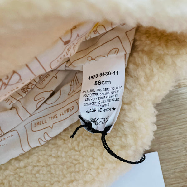 winter hoedje/muts Teddy ecru Filou & Friends