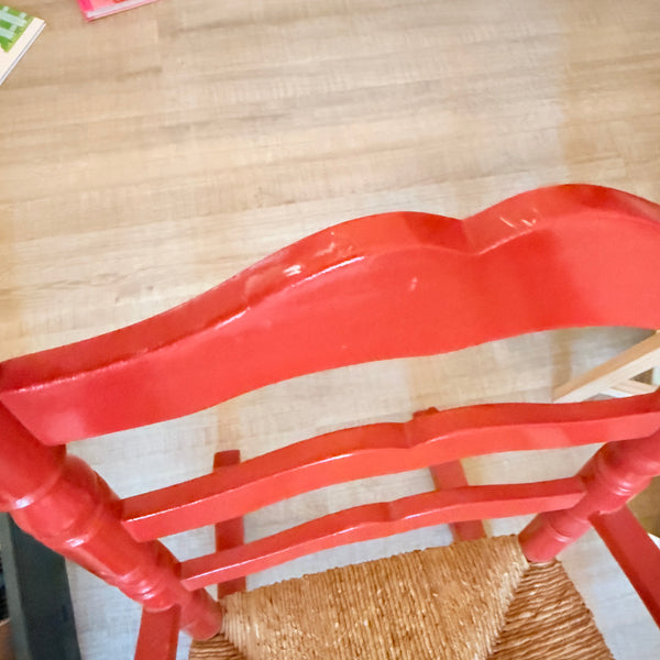 rood schommelstoeltje (enkel ophalen)