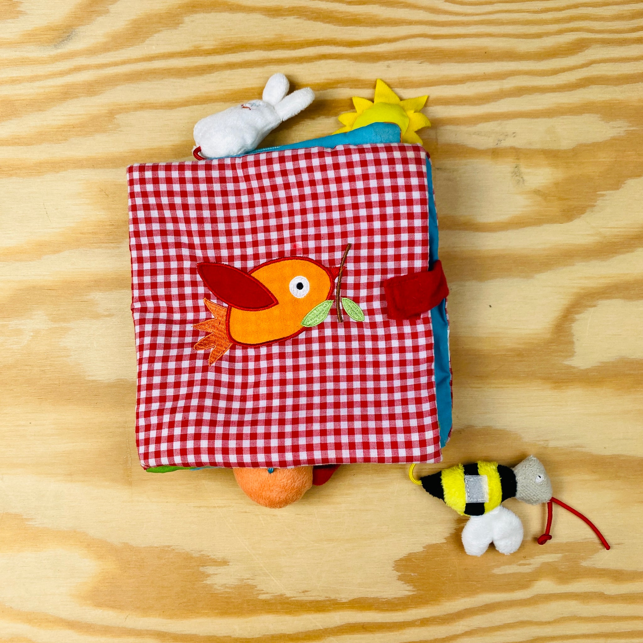 knisperboekje met zachte dieren