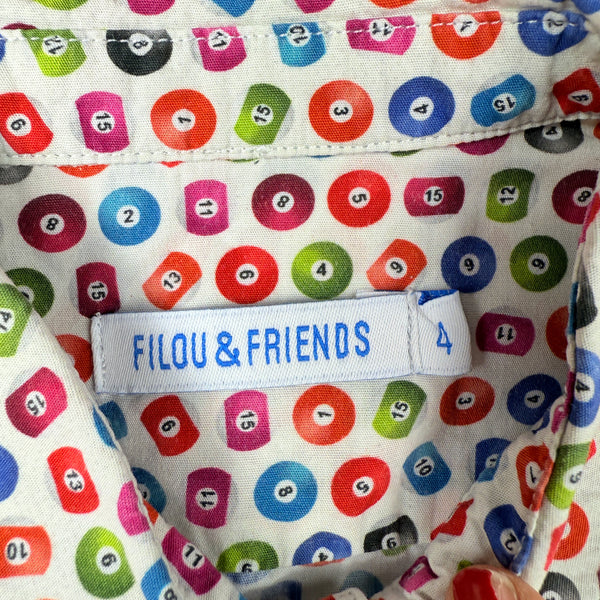 hemdje balletjes Filou&Friends maat 4j