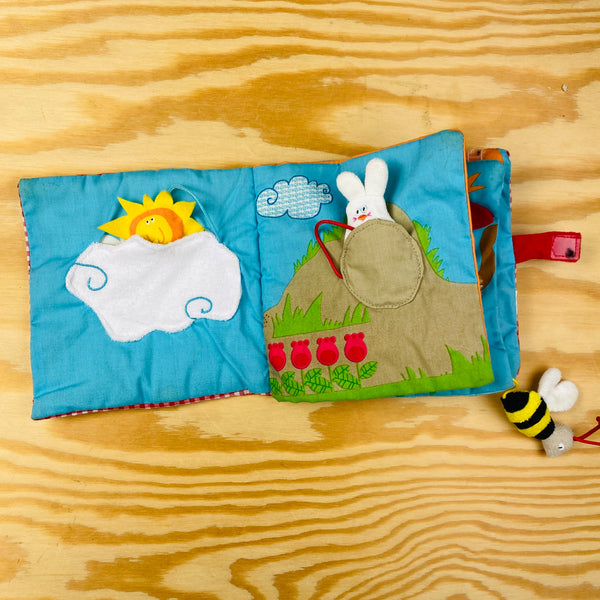 knisperboekje met zachte dieren