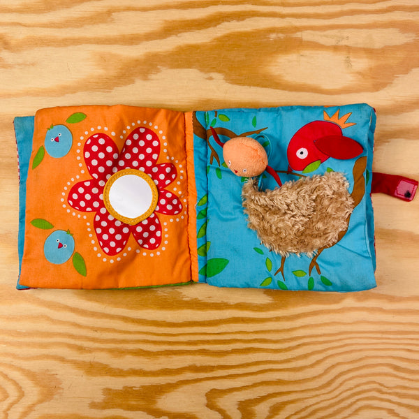 knisperboekje met zachte dieren