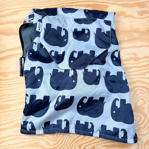 Multi-use Waterproof Footmuff (Grey Elephant) BundleBean - GO