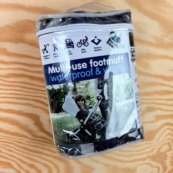 Multi-use Waterproof Footmuff (Grey Elephant) BundleBean - GO