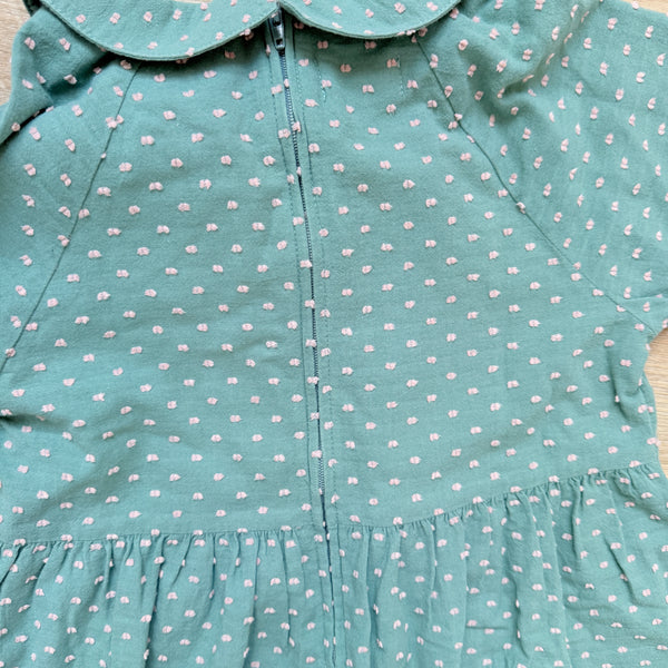 groen kleedje Filou&Friends, maat 7j