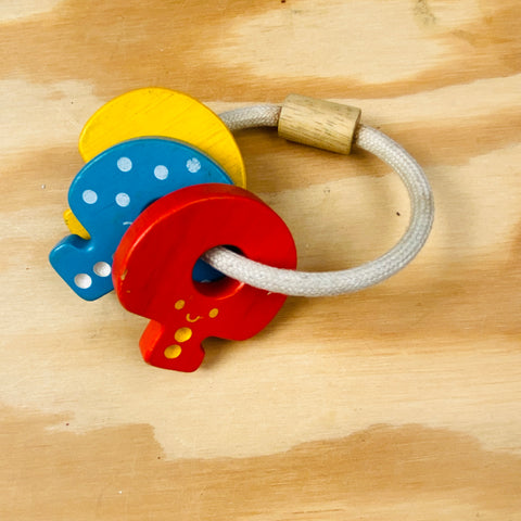 rammelaar houten sleutels