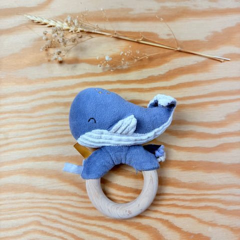 grijze rammelaar walvisje Little Dutch