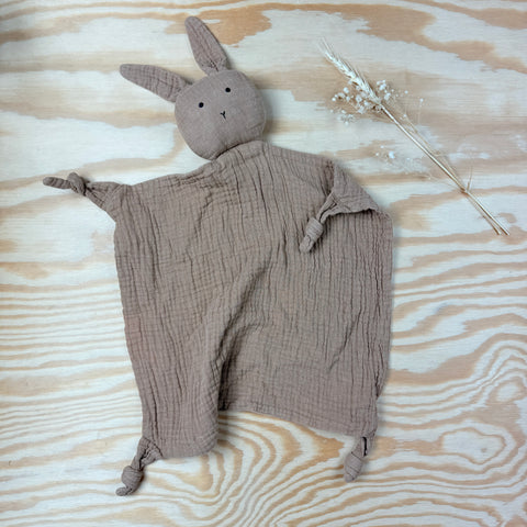 Liewood: knuffeldoekje konijn met zachte tetra