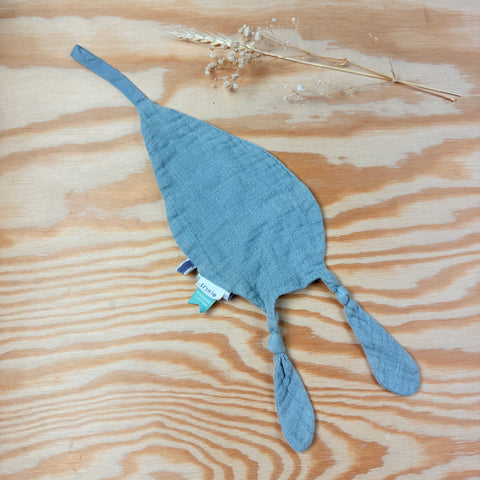 Trixie: fopspeendoekje groengrijze druppel