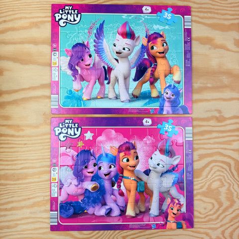 2 puzzels My little pony 4+