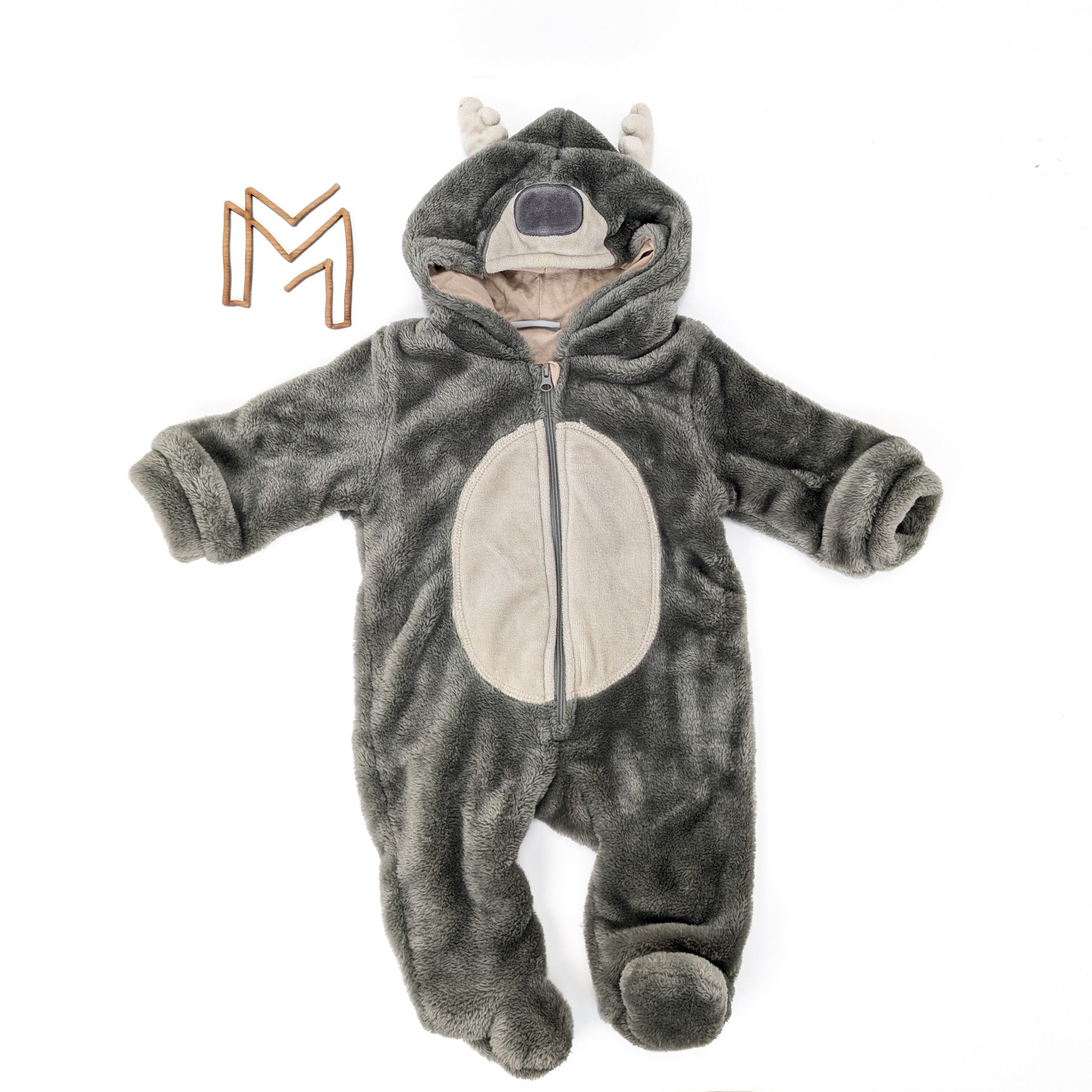 Zacht berenpak rendier - maat 62