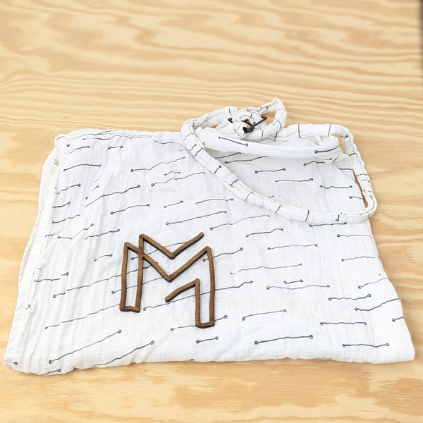 Borstvoedingsdoek in tetrastof