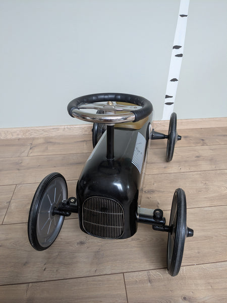 Metalen loopauto in retrostijl - enkel ophalen