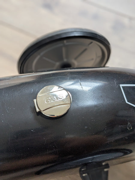 Metalen loopauto in retrostijl - enkel ophalen