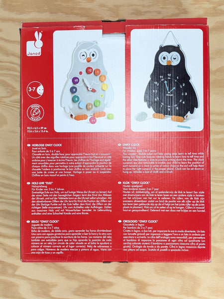 Janod oefenklok uil