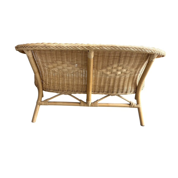 Rotan bankje voor twee kids (enkel ophalen)