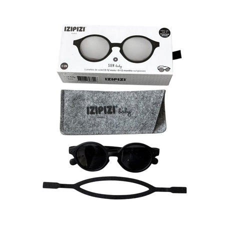 Izipizi zonnebril zwart baby