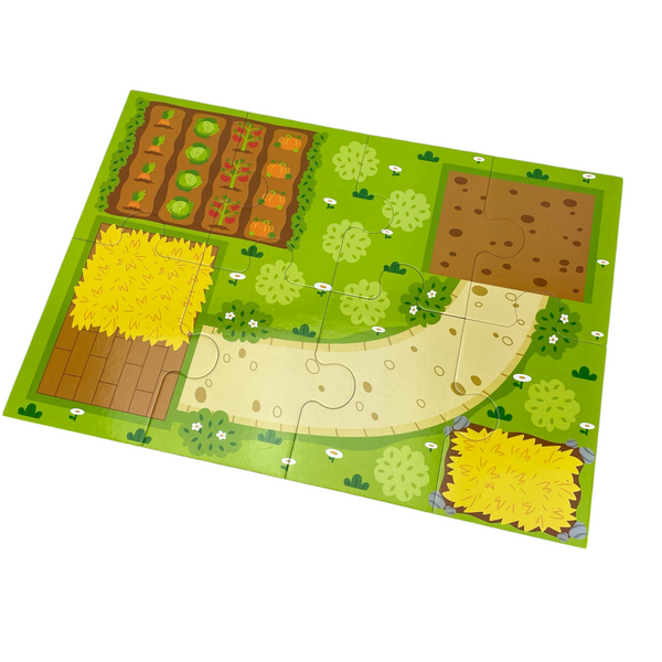 Houten speelboerderij