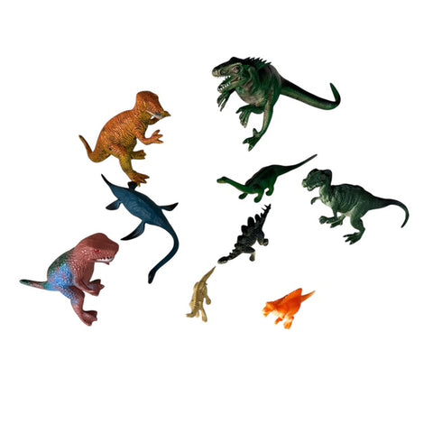 Set van 9 dino's