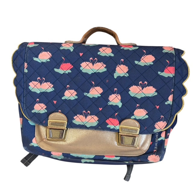 Jeune premier boekentas zwanen