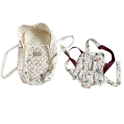 Cam Cam poppenwiegje + draagzak voor pop