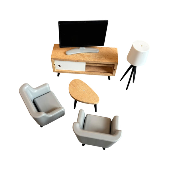 Set poppenhuismeubels