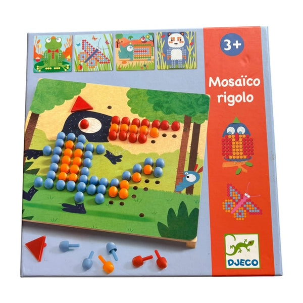 Djeco pedagogisch spel Mosaïco rigolo