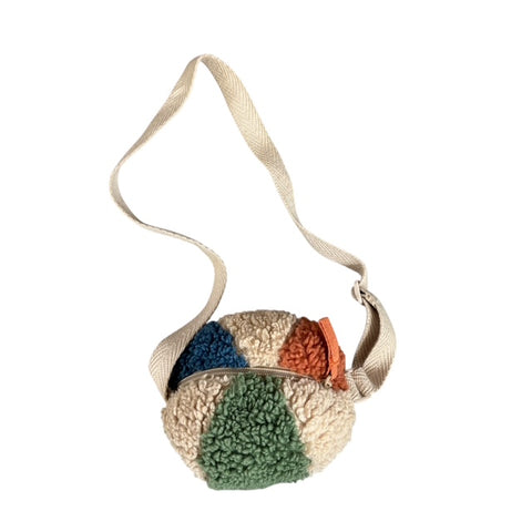 Leuke handtas / schoudertas in de vorm van een bal