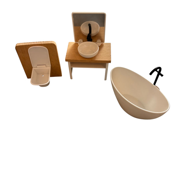 Set poppenhuismeubels