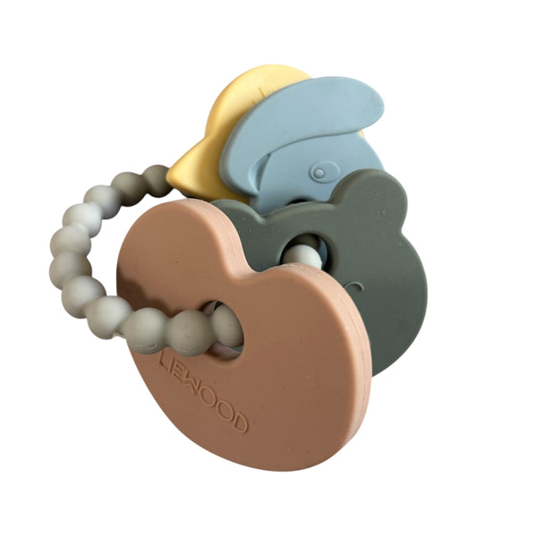 Liewood bijtring verschillende dieren