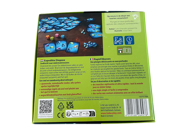 Gezelschapsspel Haba Expeditie Diepzee